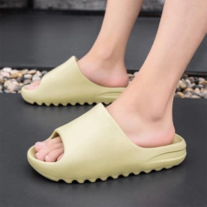 Papuci sport, unisex, inspirat din Adidas Yeezy Slide "Onyx" - Img 2
