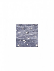 Patura pentru copii, luminoasa si pufoasa, efect fosforescent, 150x120cm - Img 4