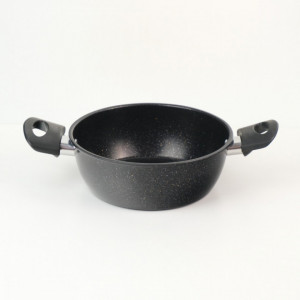 Set 3 cratite cu maner 20cm, 22cm, 24cm - Img 2