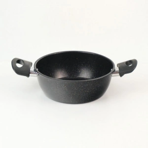 Set 3 cratite cu maner 20cm, 22cm, 24cm - Img 2