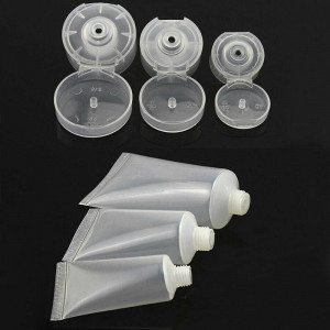 Set 4 recipiente cosmetice pentru calatorii 20 ml, 30ml, 50ml, 100 ml - Img 4