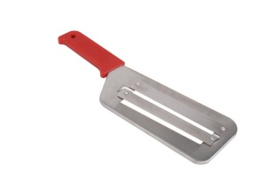 Set cutit de varza 29,5 Cm si ciocan pentru fragezit carne din aluminiu, galben - Img 2