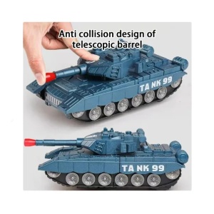 Tanc camuflaj, transformare in robot, lumini led intermitente si muzica - Img 3