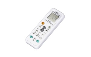 Telecomanda pentru aer conditionat, Plastic, Universal, Alb - Img 1