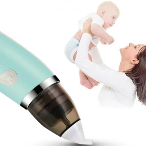 Aspirator electric silentios nazal pentru bebeluși, cu acumulator si incarcare USB - Img 6