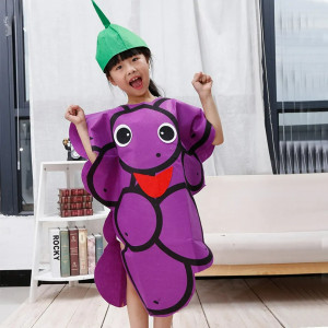 Costum fruct strugure, unisex, 3-8 ani - Img 3