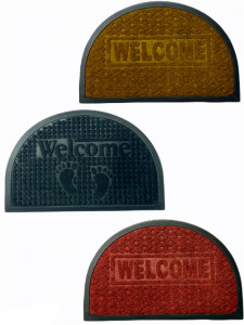 Covor de usa, exterior home, Textil + Pvc, 60x40 cm - Img 5