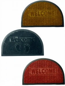 Covor de usa, exterior home, Textil + Pvc, 60x40 cm - Img 5