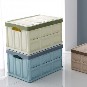 Cutie de depozitare din plastic pliabila 55 L - Img 2