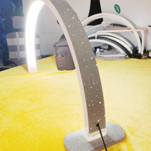 Lampa Moon Light Nails Profesionala cu Diamante, 30W, 3000k-6000k, pentru manichiura, tratamente faciale, masaj, extensii gene, 294 Leduri, 1600 Lumeni, PMU - Img 6