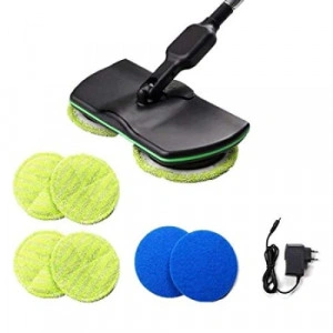 Mop Electric Pentru Spalarea Si Lustruirea Podelelor, Negru - Img 3