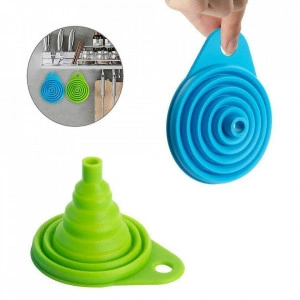Palnie pliabila silicon, bleu pastel - Img 3