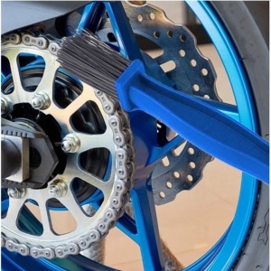 Perie Profesională pentru Curățarea Lanțului de Motocicletă – Curățare Rapidă, Completă și Fără Efort! - Img 4