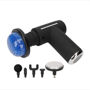 Pistol de kinetoterapie miofascial cu compresa calda si rece, 6 capete, fara fir - Img 3