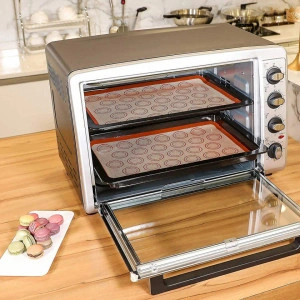 Plansa de copt din silicon pentru macarons - Img 4
