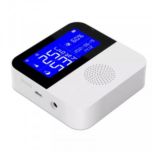 Senzor inteligent de umiditate si temperatura, Wireless, control pe telefon si afisaj LCD - Img 4