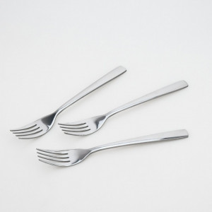 Set 3 furculite inox, 20 cm - Img 2