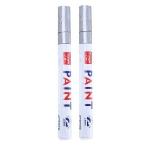 Set 6 permanent marker cu vopsea argintiu, varf 2.8 mm - Img 3