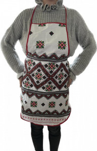 Sort bucatarie motiv traditional, din bumbac - Img 2