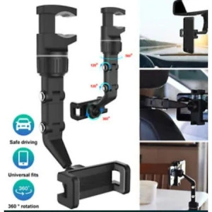 Suport Auto Telefon Premium Universal, rezistent, cu prindere la Oglinda - Img 4