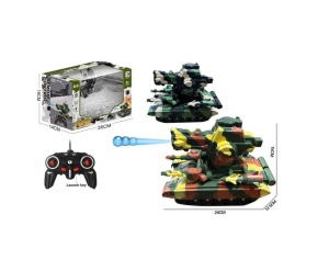 Tanc de război cu telecomandă, camuflaj verde - Img 3