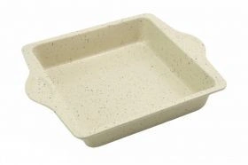 Tava pentru copt 25x25X5 cm cu invelis teflonat, antiaderent
