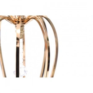 Vaza decor, metal+pvc - Img 2