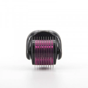 Aparat masaj facial dermaroller pentru regenerarea pielii, 540 ace din titan, 0.75 mm - Img 4