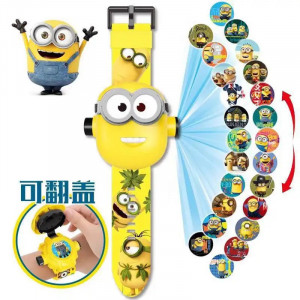 Ceas pentru copii cu proiector, Minion
