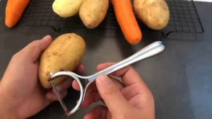 Curățător din oțel pentru fructe și legume - Img 6