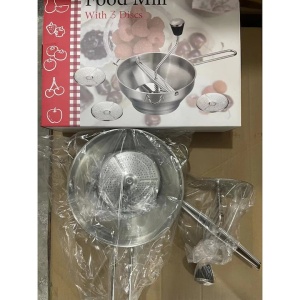 Dispozitiv din inox cu 3 site pentru pasat legume si fructe piure - Img 3