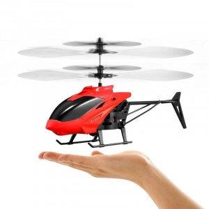 Elicopter cu inductie, Control din Gesturi sau Telecomanda, Sistem gyroscopic, Lumini LED, Incarcare USB - Img 4