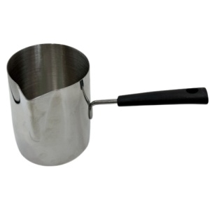 Ibric din fier cu mâner PVC, 600 ml
