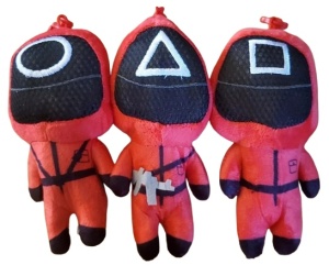 Jucarie de plus, Mascota Jocul Calamarului ( Squid Game ), 25cm - Img 1