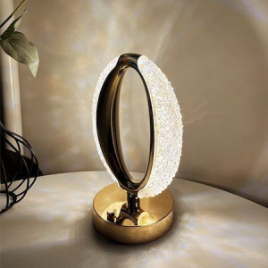 Lampa de masa decorativa cu led cristal - Img 4