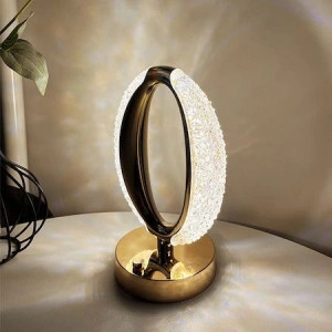 Lampa de masa decorativa cu led cristal - Img 4