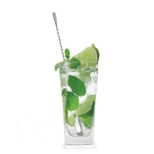 Lingurita de bar cu maner rasucit pentru amestecare bauturi, cocktail - Img 2