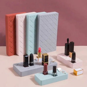 Organizator makeup , pensule, creioane, pixuri, oja, bijuterii din silicon - Img 3
