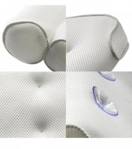 Perna confortabila pentru cada 3D Mesh, cuprindere in 6 ventuze, 35x35x10 cm - Img 3