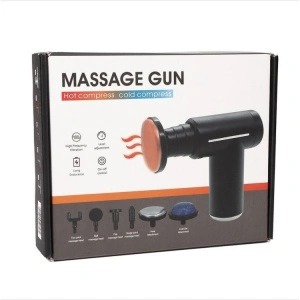 Pistol de kinetoterapie miofascial cu compresa calda si rece, 6 capete, fara fir - Img 4
