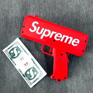 Pistol Supreme care arunca bani, jucarie interactiva, perfecta pentru petreceri - Img 4