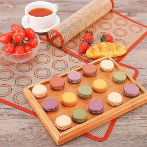 Plansa de copt din silicon pentru macarons - Img 5