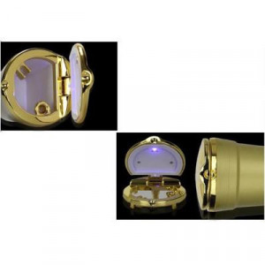 Scrumiera auto cu capac si led - Img 2