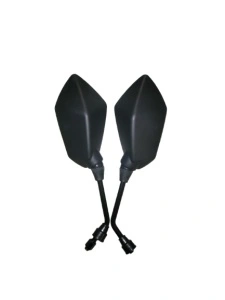 Set 2 Oglinzi Moto Universale – Vizibilitate Clară și Stil Negru Elegant pentru Orice Motocicletă!