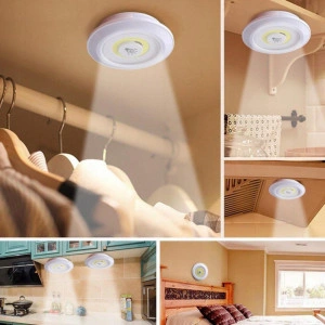 Set 3 lampi LED fara fir, autoadezive, cu telecomanda - Img 5
