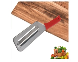 Set cutit de varza 29,5 Cm si ciocan pentru fragezit carne din aluminiu, galben - Img 4