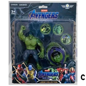 Set de lansator cu figurina Avengers end game