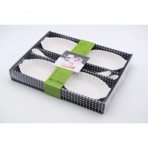Set sosiera, 8 piese, model frunza - Img 2