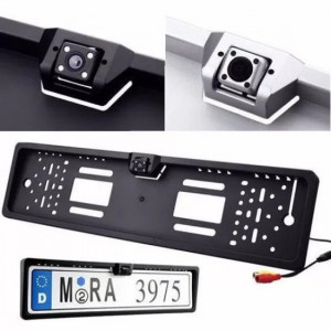 Suport Numar Auto cu Camera, Unghi filmare 170 grade, Night vision - Img 3