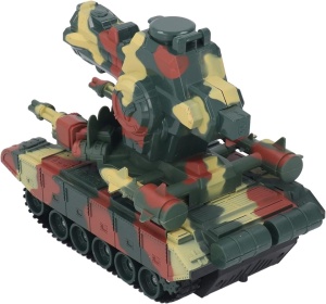 Tanc de război cu telecomandă, camuflaj verde - Img 4